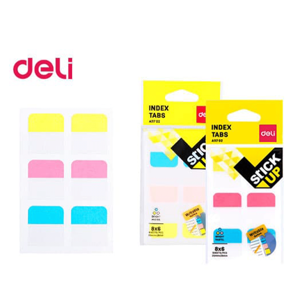 Deli Σελιδοδεικτης Film Blister 6X8Φ 25Χ28Μμ